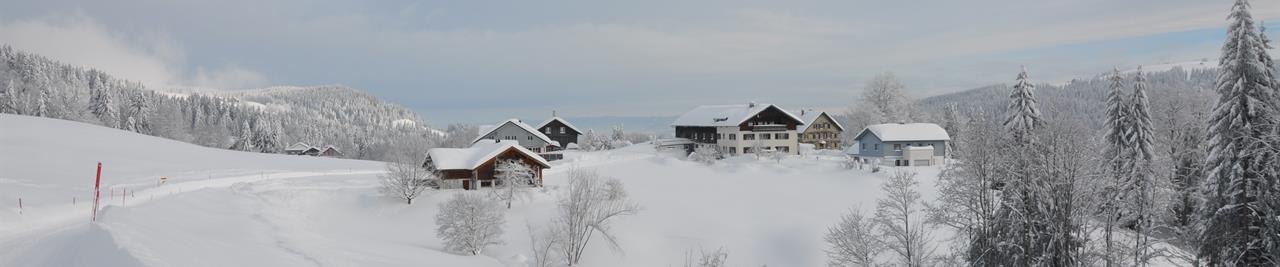 Schneelandschaft Hub